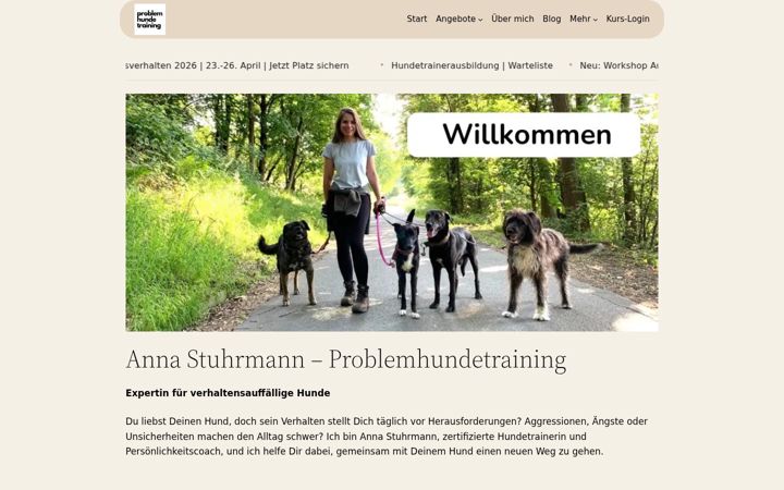 Screenshot di annastuhrmann.de