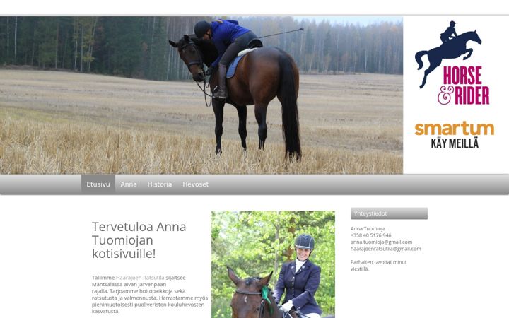 Screenshot of annatuomioja.fi
