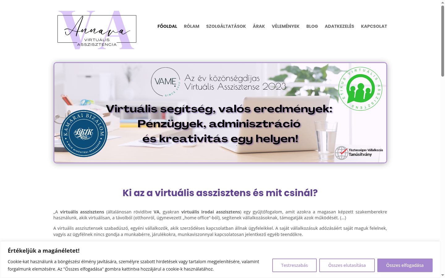 Screenshot van de toestemmingsbanner zoals getoond vóór enige interactie