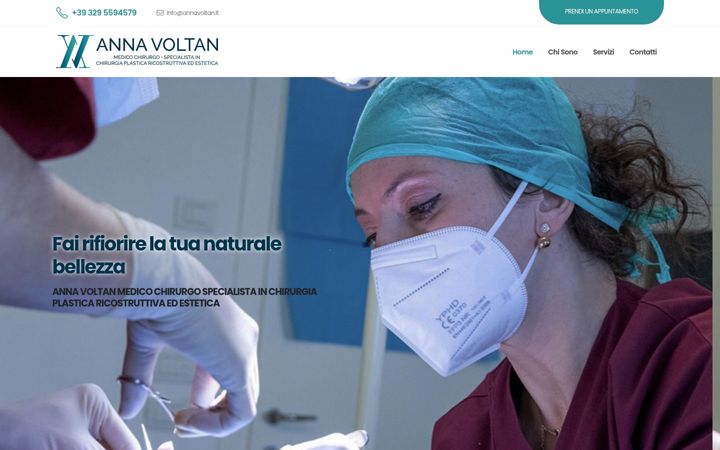 Screenshot of annavoltan.it