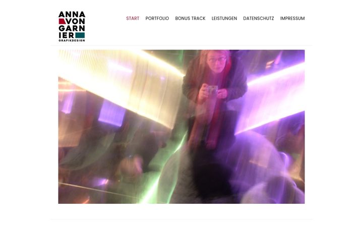 Screenshot of annavongarnier.de