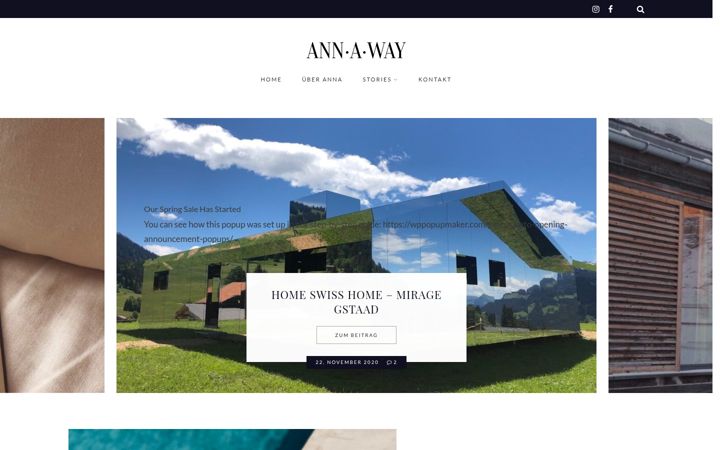 Screenshot of annaway.net