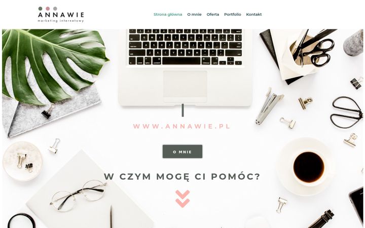 Screenshot von annawie.pl