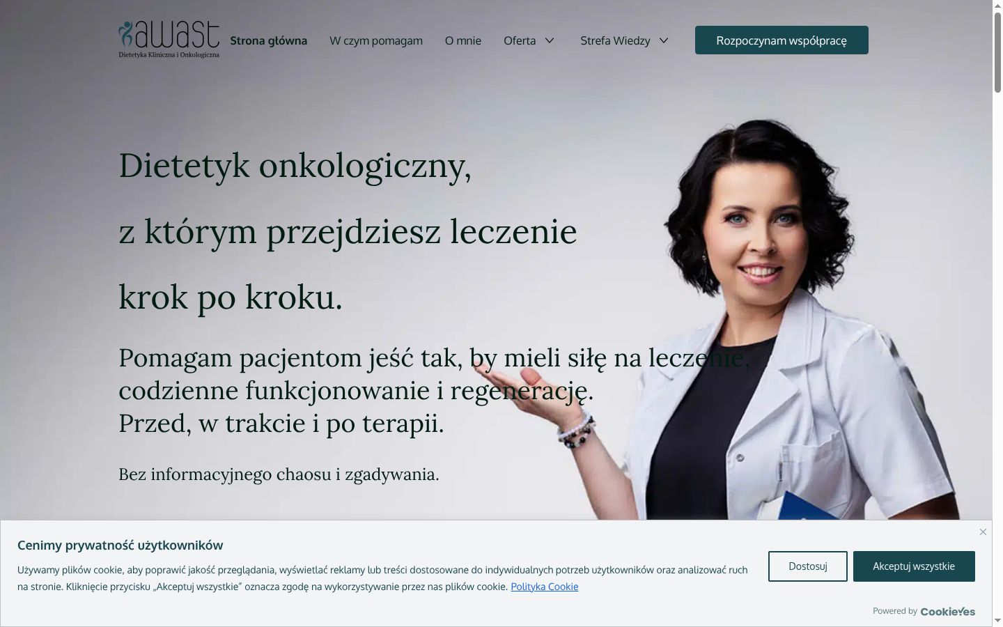 Snímek obrazovky baneru souhlasu zobrazeného před jakoukoli interakcí