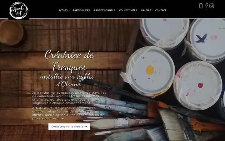 Screenshot of annc-art.fr