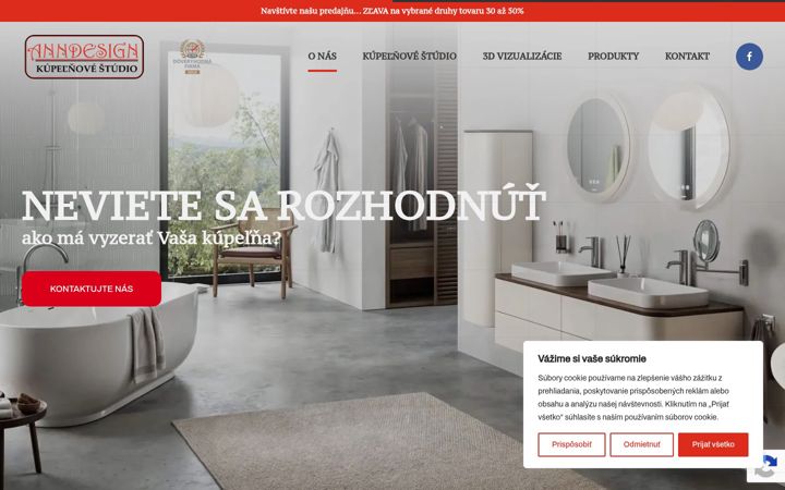 Screenshot of anndesign.sk