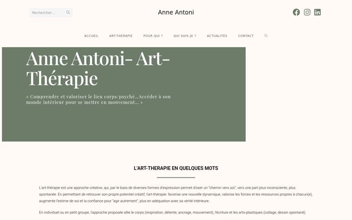 Screenshot of anne-antoni.com