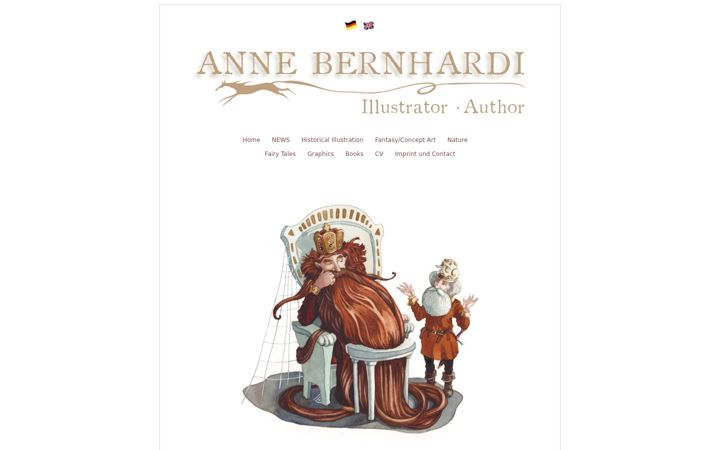 Screenshot of anne-bernhardi.com