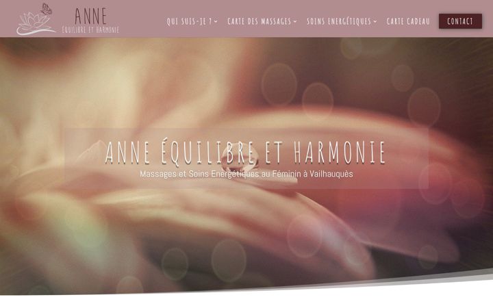 Screenshot of anne-equilibre-harmonie.fr