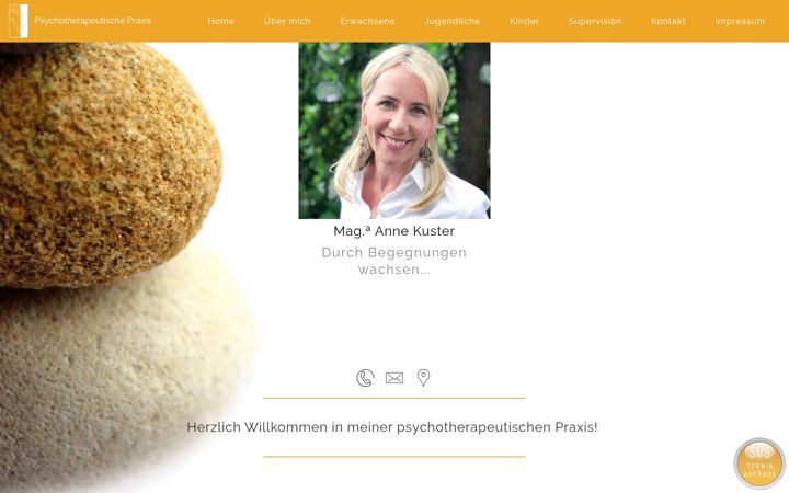 Screenshot of anne-kuster.at