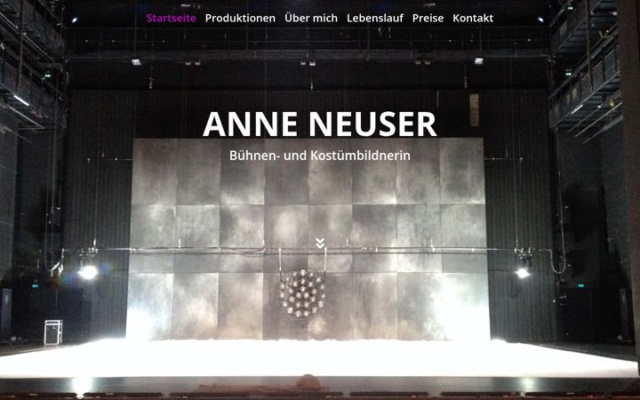 Screenshot of anne-neuser.de