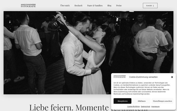 Screenshot of anne-schlingheider.de