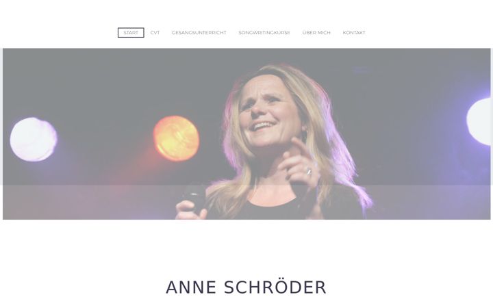 Screenshot of anne-vocal.de