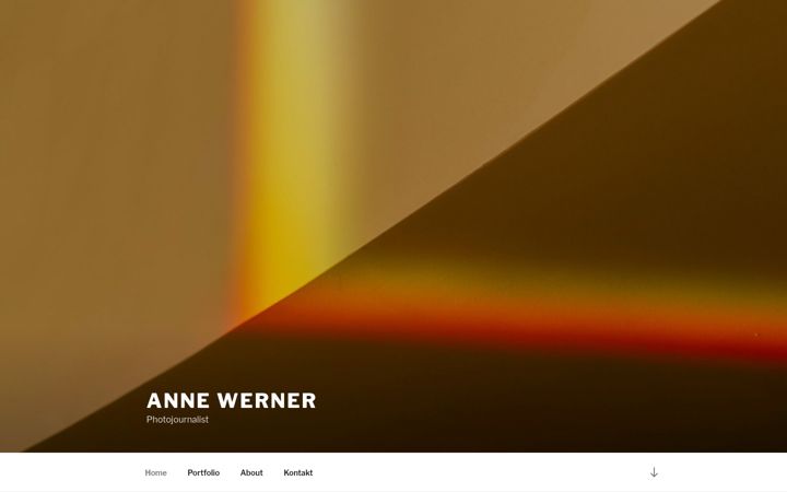 Screenshot of anne-werner.eu