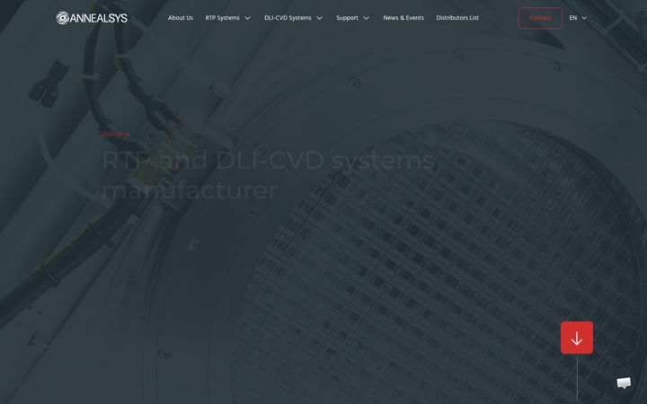 Screenshot of annealsys.com