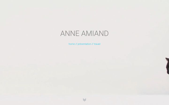 Screenshot di anneamiand.com