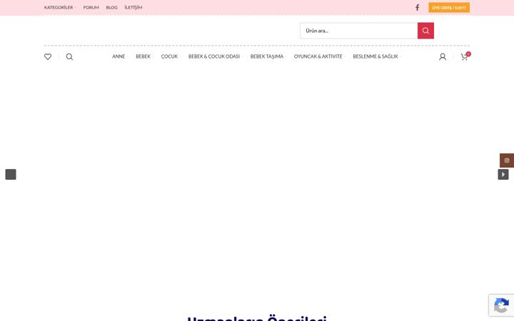 Screenshot of annebebekkulubu.com