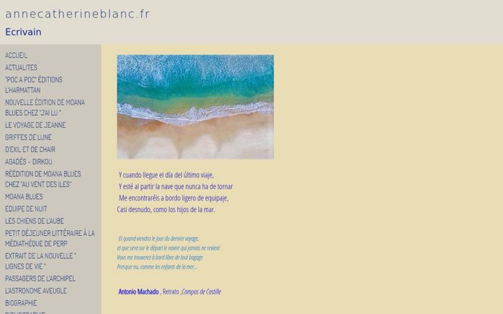 Screenshot of annecatherineblanc.fr