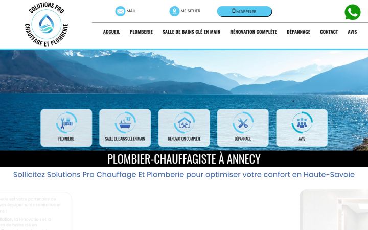 Screenshot of annecyplombier.fr