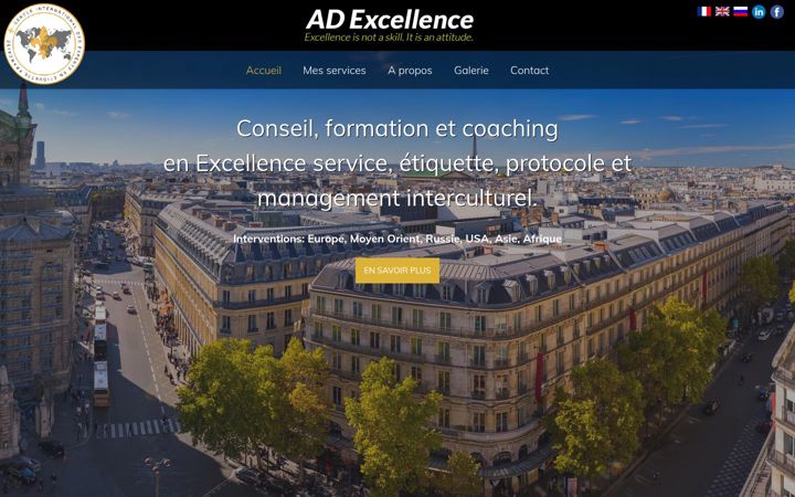 Screenshot of annedebard.com