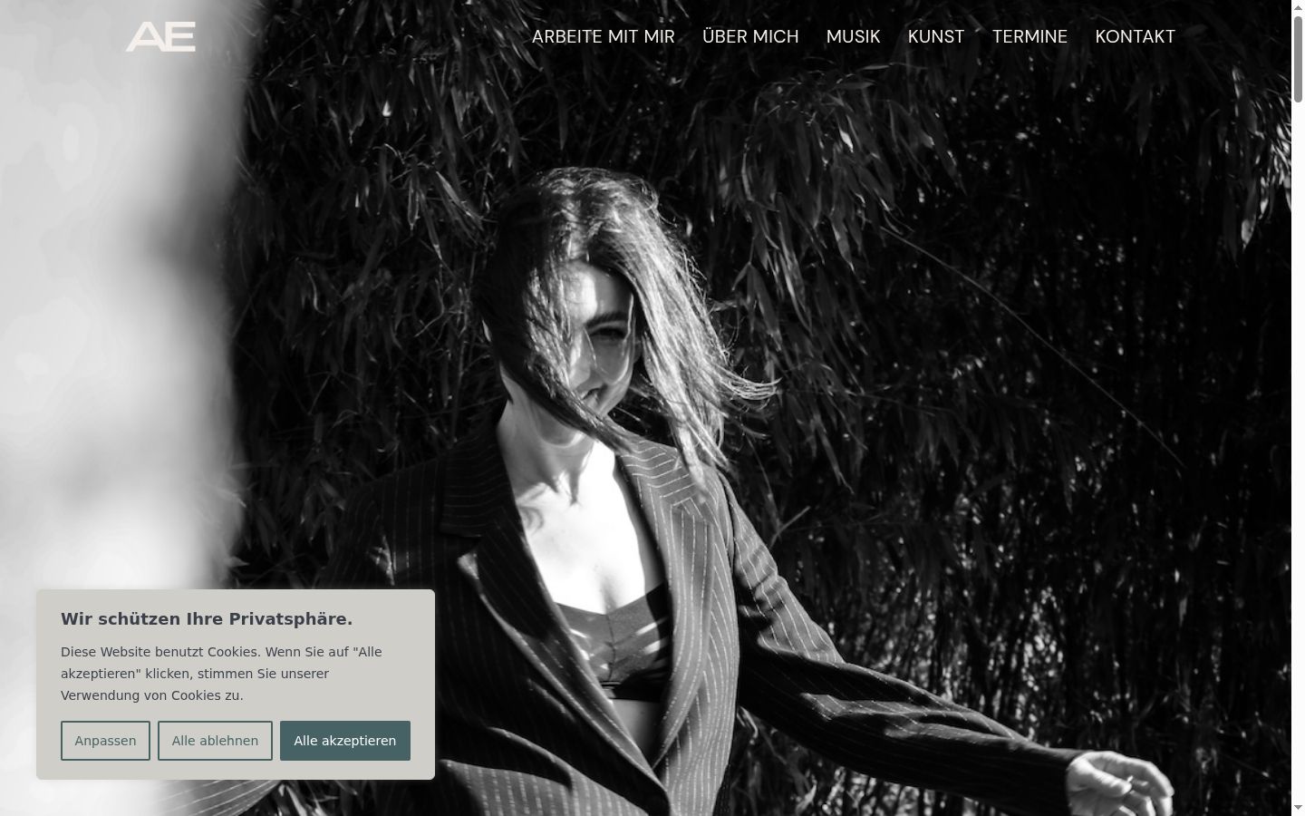 Screenshot tal-banner tal-kunsens muri qabel kwalunkwe interazzjoni