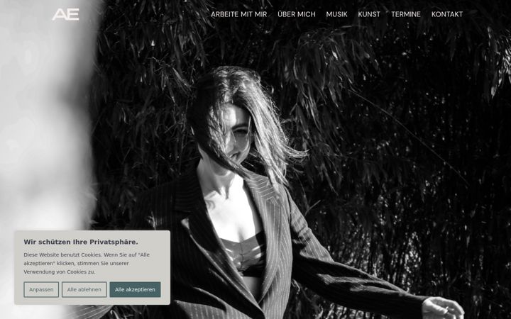 Screenshot of anneeck.com