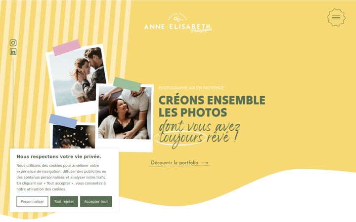 Екранна снимка на anneelisabethjung.com