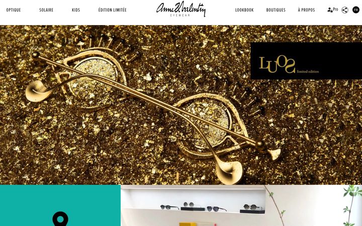 Screenshot of anneetvalentin.com