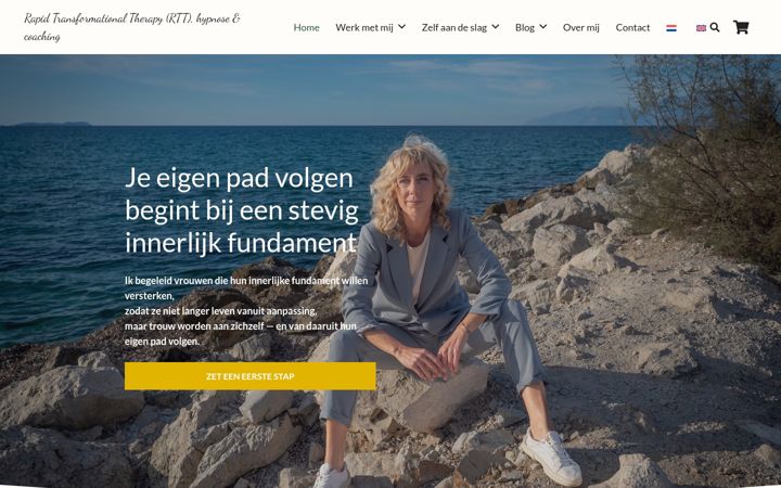 Screenshot von annegreetvanderlee.nl
