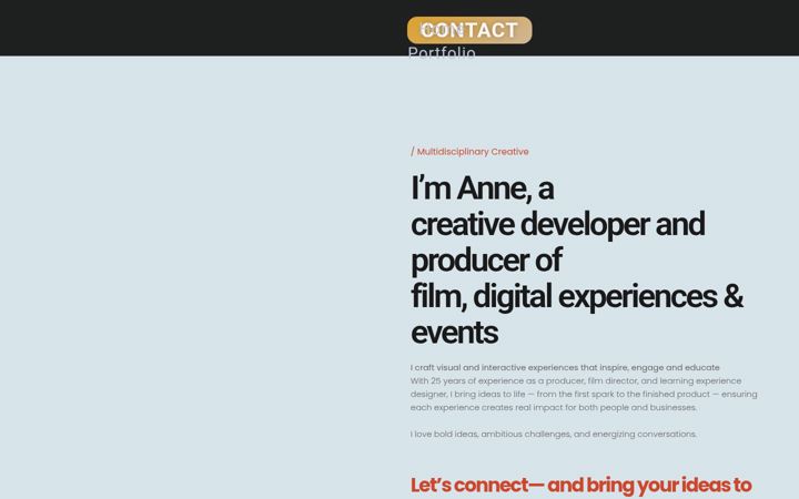 Screenshot of anneheeno.com