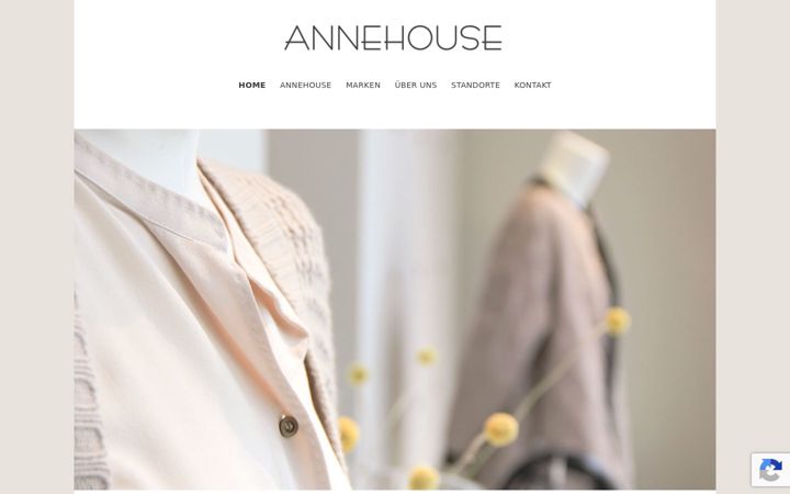 Screenshot of annehouse.ch