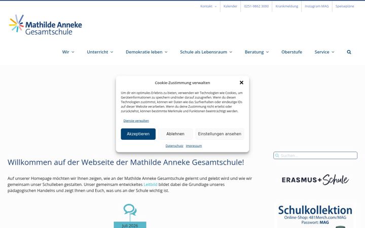 Zrzut ekranu anneke-gesamtschule.de