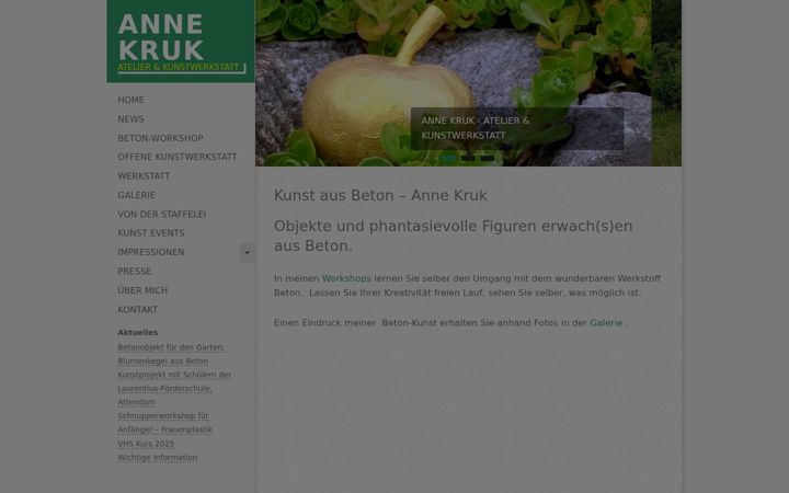 Ekrano kopija annekruk.de
