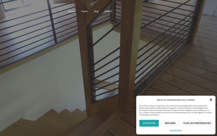 Screenshot of annekubik-architecte.com