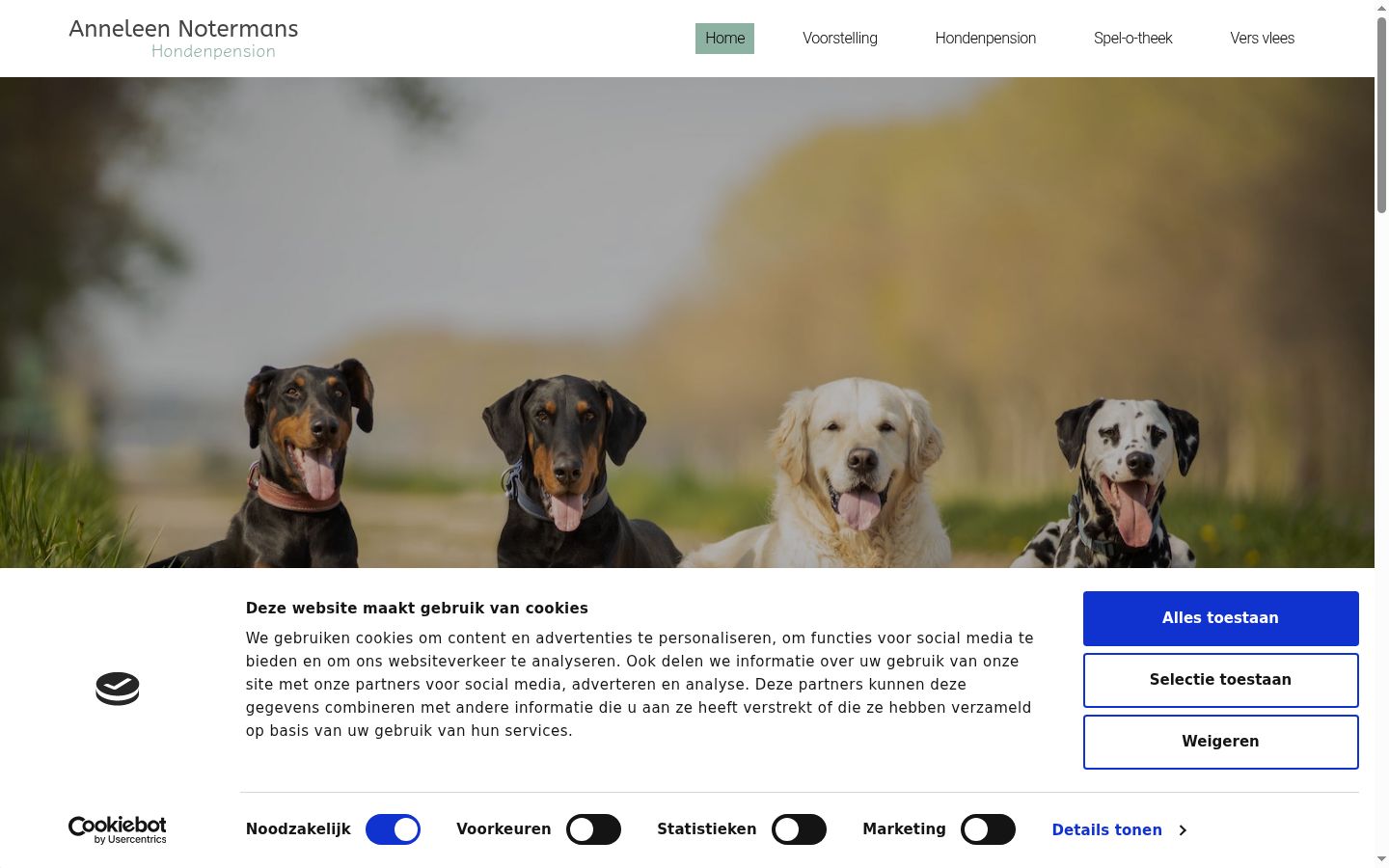 Snímka obrazovky banera súhlasu zobrazeného pred akoukoľvek interakciou