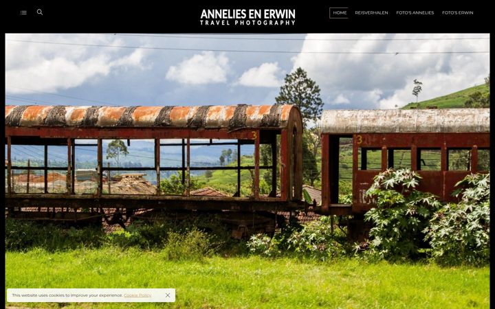 Screenshot of anneliesenerwin.nl