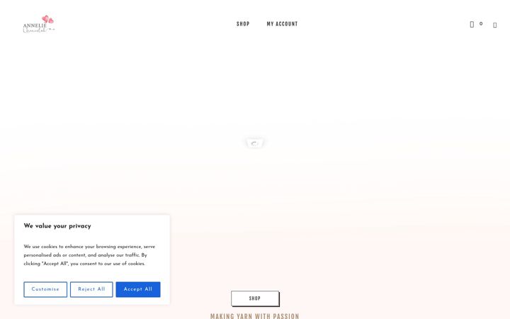 Ekrano kopija annelieunraveled.co.za
