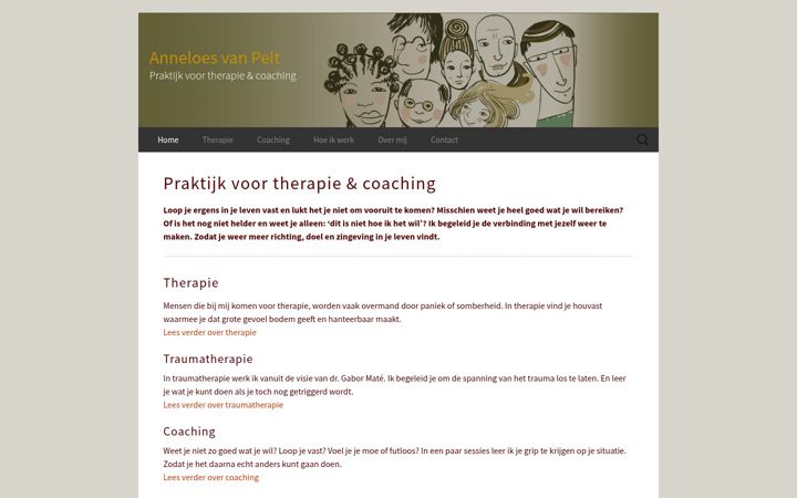 Screenshot of anneloesvanpelt.nl