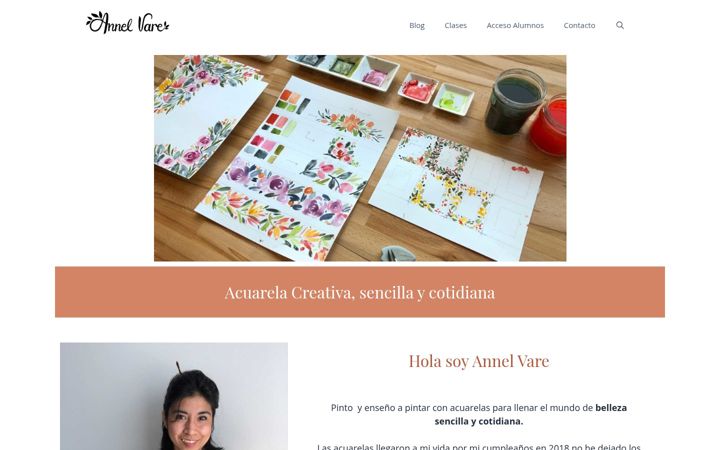 Screenshot von annelvare.com