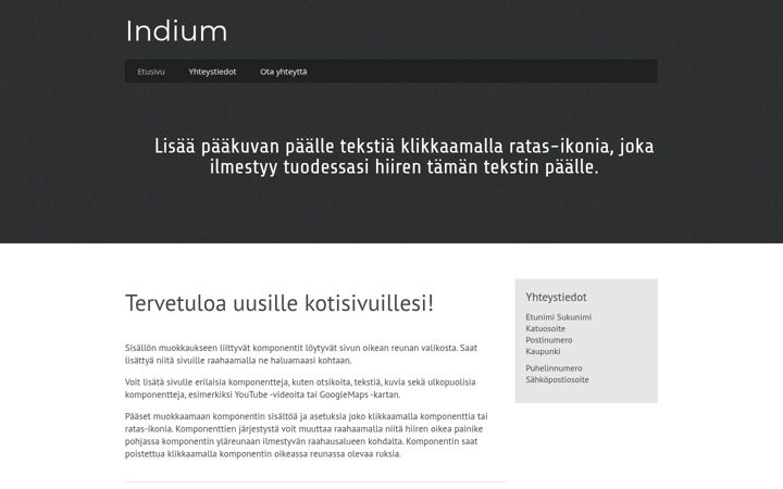 Screenshot of annemari.fi