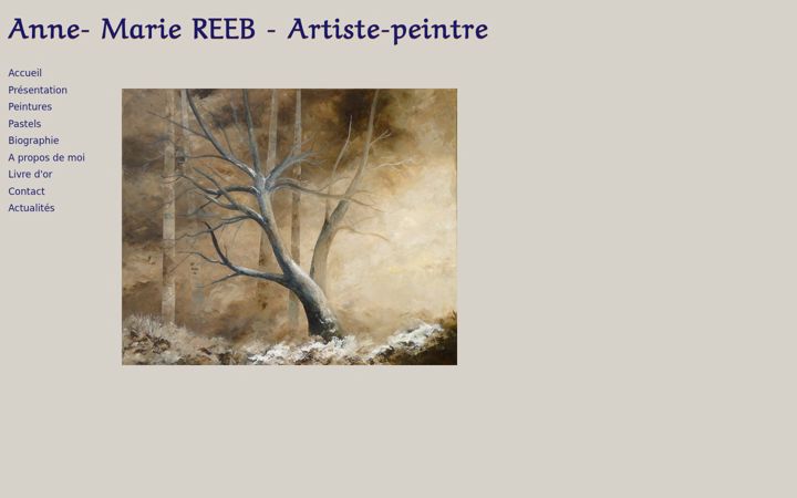 Screenshot of annemarie-reeb.fr