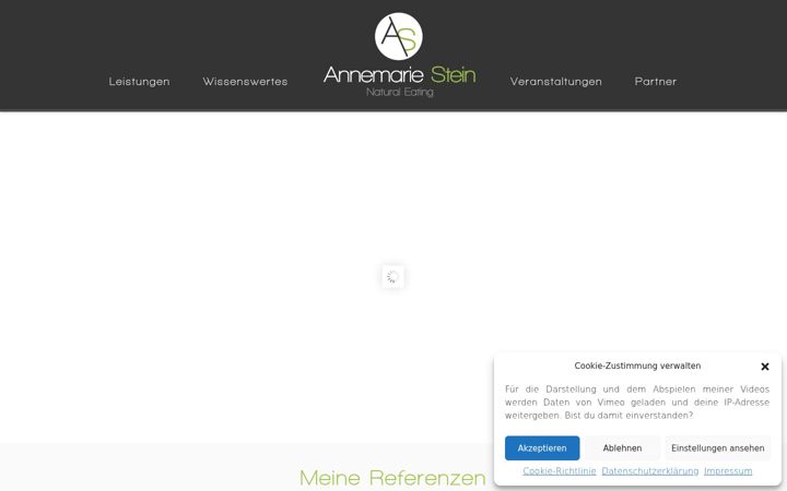Screenshot of annemarie-stein.de