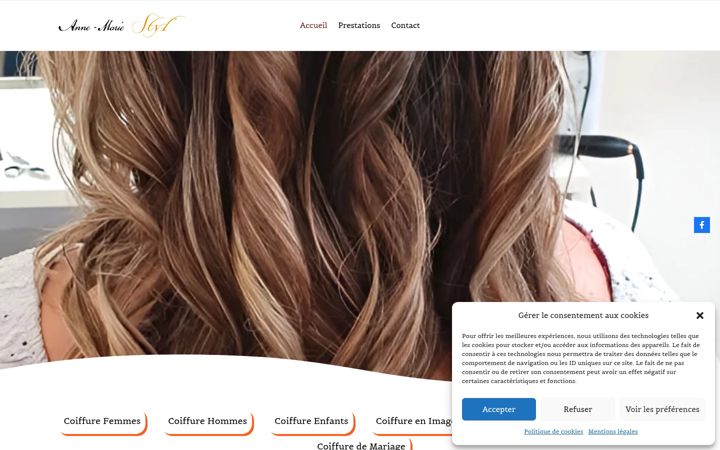 Screenshot of annemarie-styl.fr