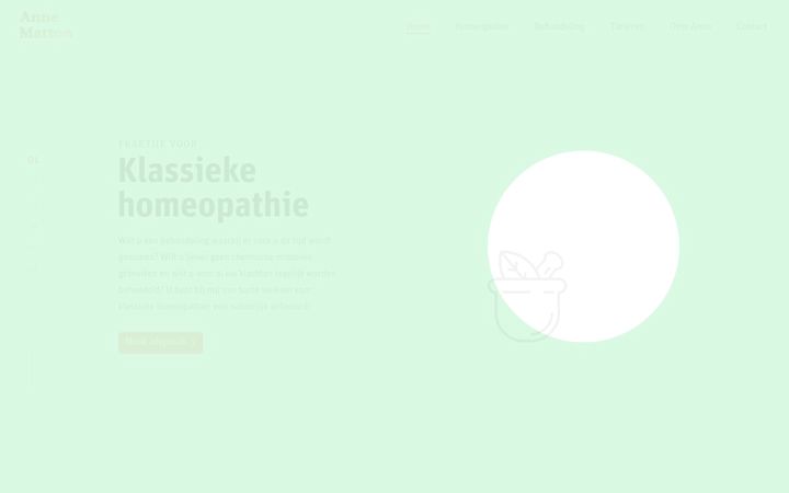Screenshot of annematton.nl