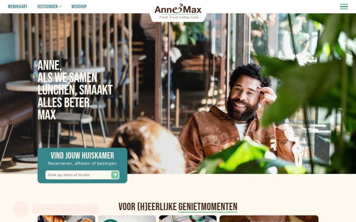 Captura de ecrã de annemax.nl