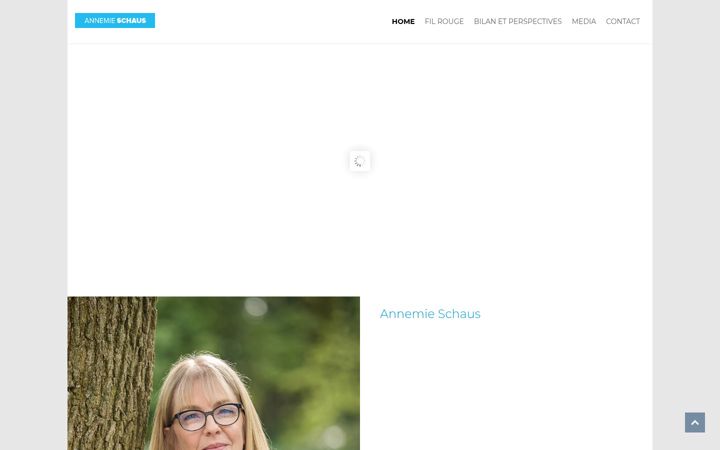 Screenshot of annemieschaus.org
