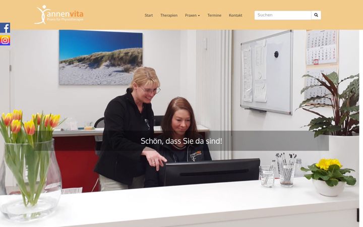Screenshot of annenvita.de