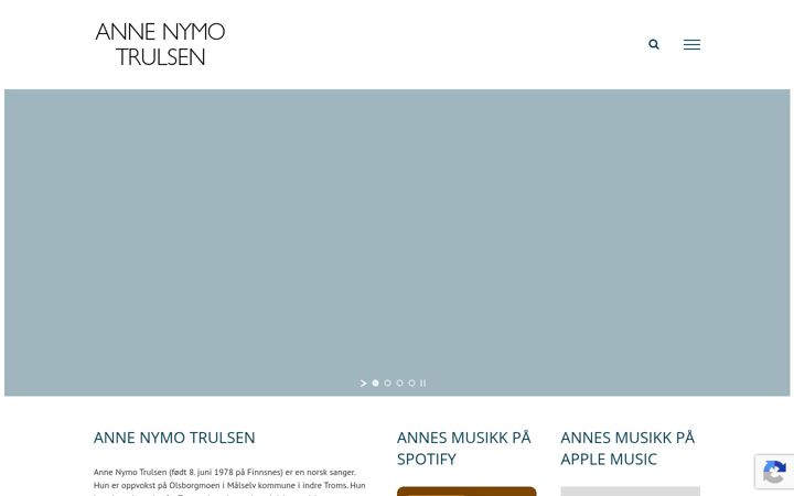 Screenshot of annenymotrulsen.no