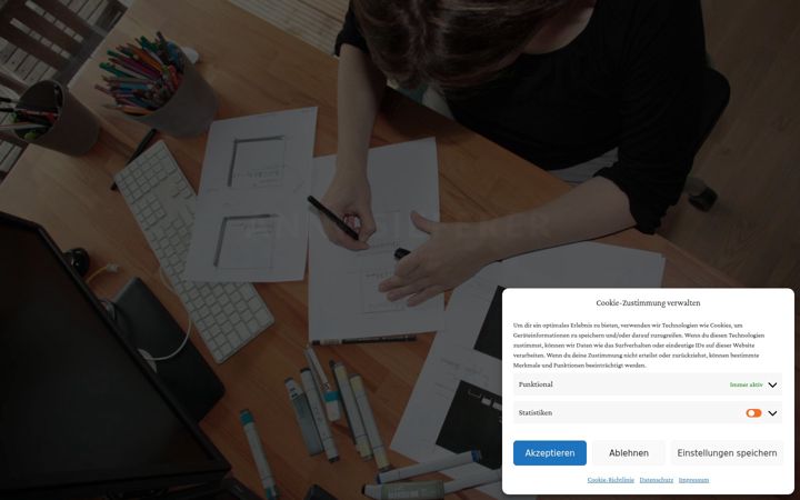 Screenshot of annesieferer.de