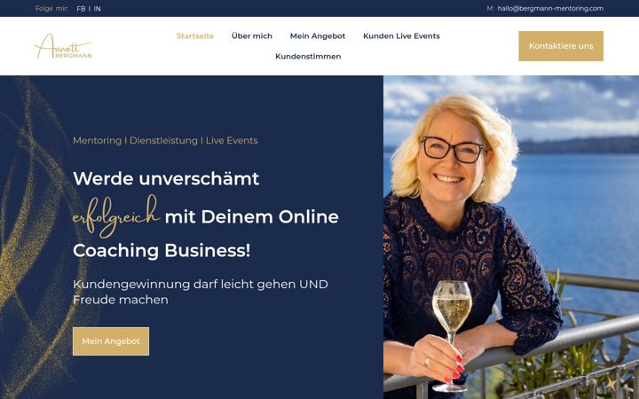 Screenshot von annett-bergmann.com